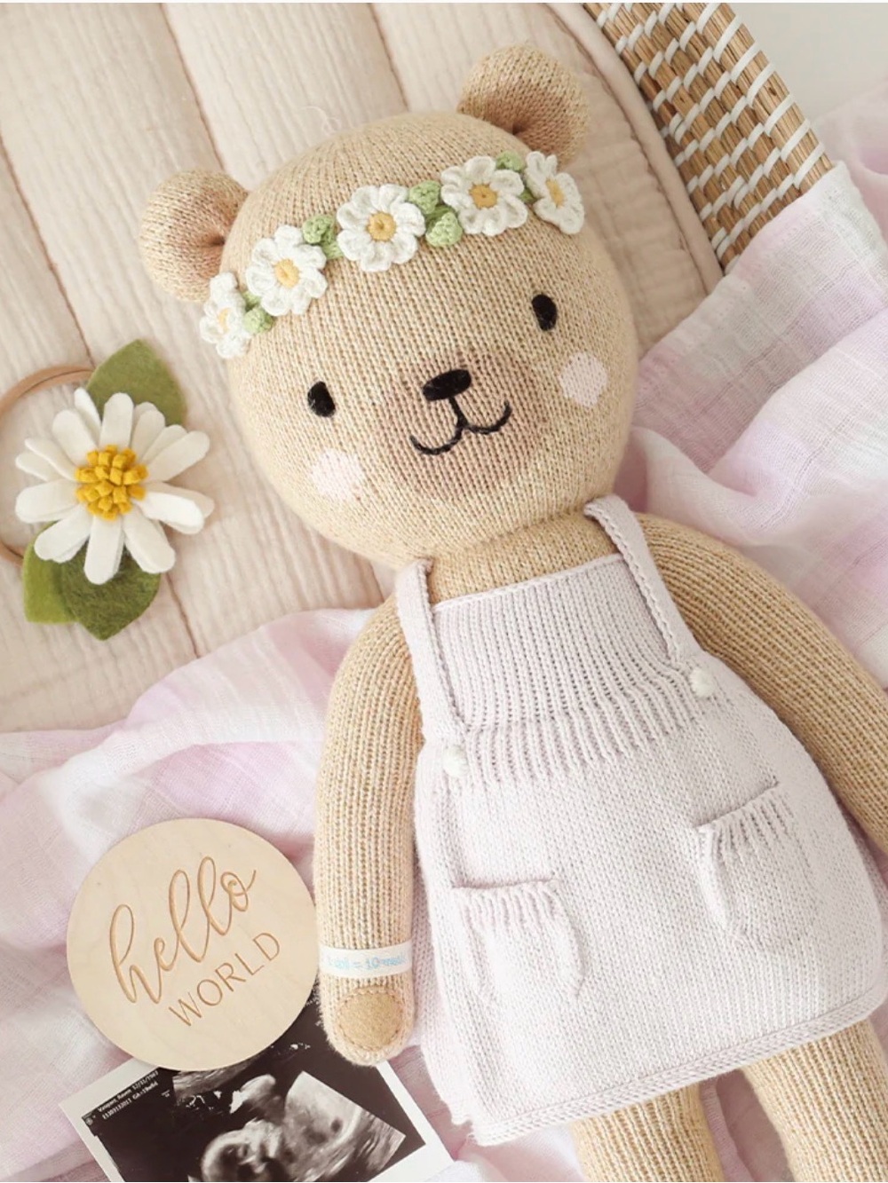 cuddle+kind Olivia the Honey Bear stuffed animal - Picture 4 of 4